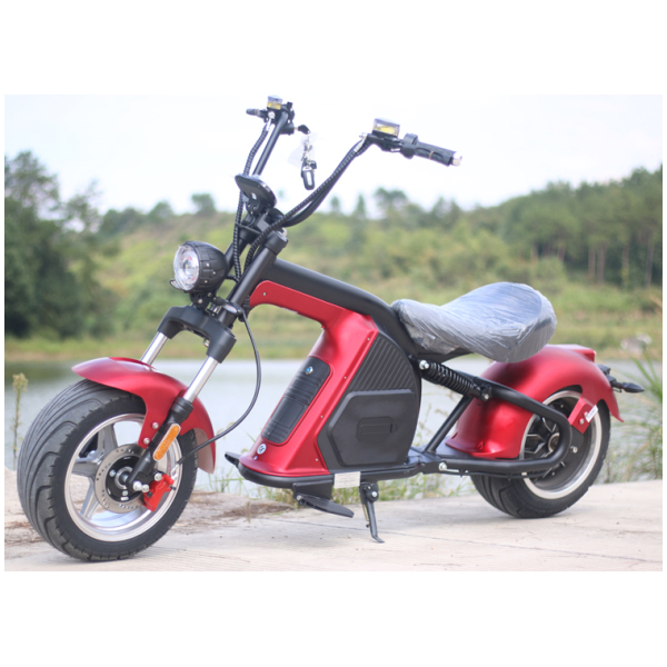 Elektrický Chopper M8-red-zepředu