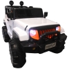 Elektrické autíčko Velký Jeep X3-bílý-zepředu