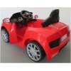 Elektrické autíčko AA4-červené-zezadu