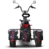 Elektrická Harley koloběžka CityCoco SC09-blesky-zezadu