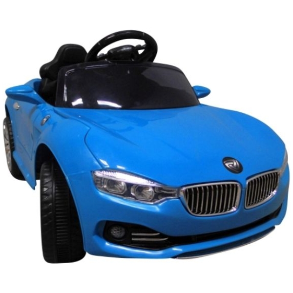 Elektrické autíčko Kabriolet B11-modré-zboku