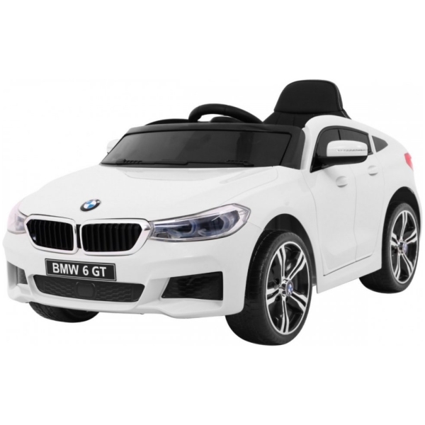Elektrické autíčko BMW 6GT-white-zepředu