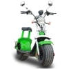 Elektrická Harley koloběžka CityCoco SC10 Pro-zelená-zepředu
