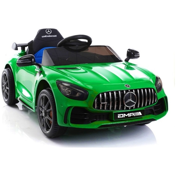 Elektrické autíčko Mercedes Benz GTR-S-green-zepředu