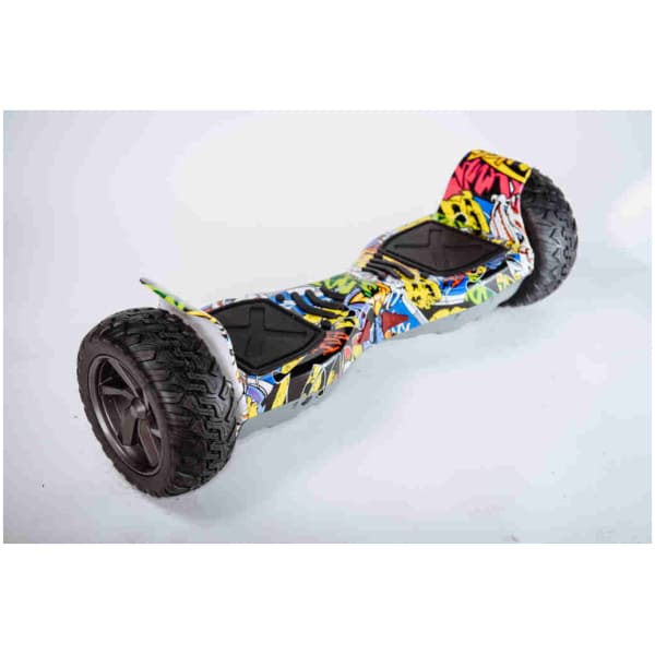 Hoverboard Smart balance offroad Graffiti - Z boku