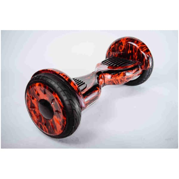 Hoverboard s tlustými kolečky FIRE-zboku