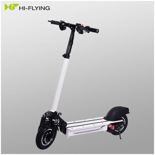 Elektrická koloběžka E-Scooter L002-bílá-celá