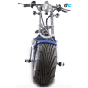 Elektrická Harley koloběžka CityCoco SC14-modrá-přední kolo