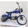 Elektrická Harley koloběžka CityCoco M4-modrá-zepředu