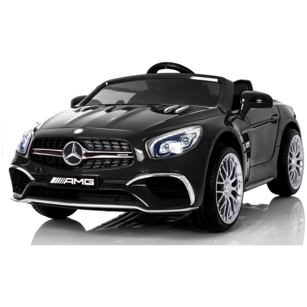 Elektrické autíčko Mercedes Benz SL65-black-zepředu