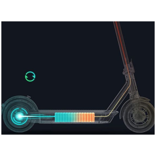 Elektrická koloběžka Ninebot by Segway KickScooter MAX (G30)-vnitřek