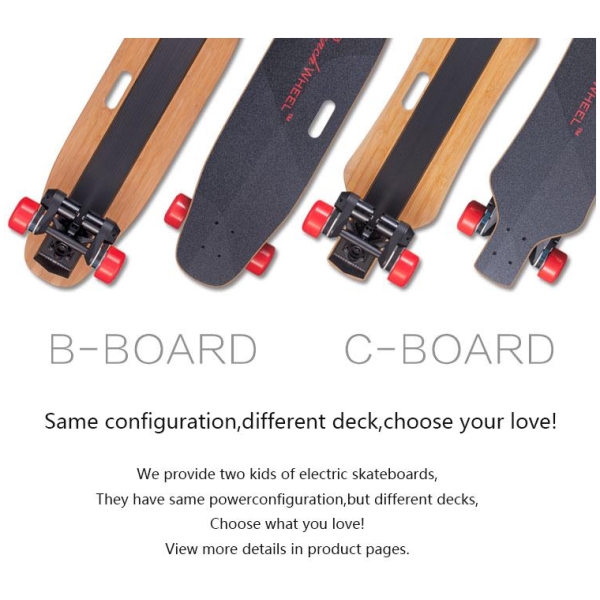 Elektrický longboard Benchwheel ESE-board/C-board-detajl