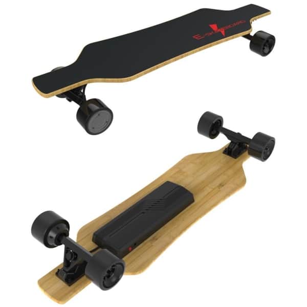 Elektrický longboard Benchwheel ES-dřevo-svrchu/spodu