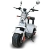 Elektrická Harley koloběžka CityCoco SC10 Pro-bílá-zepředu