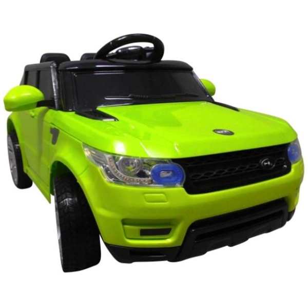 Elektrické autíčko Kabriolet F1-zelené-zepředu