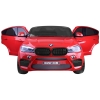 Elektrické autíčko BMW X6M-červené-zepředu