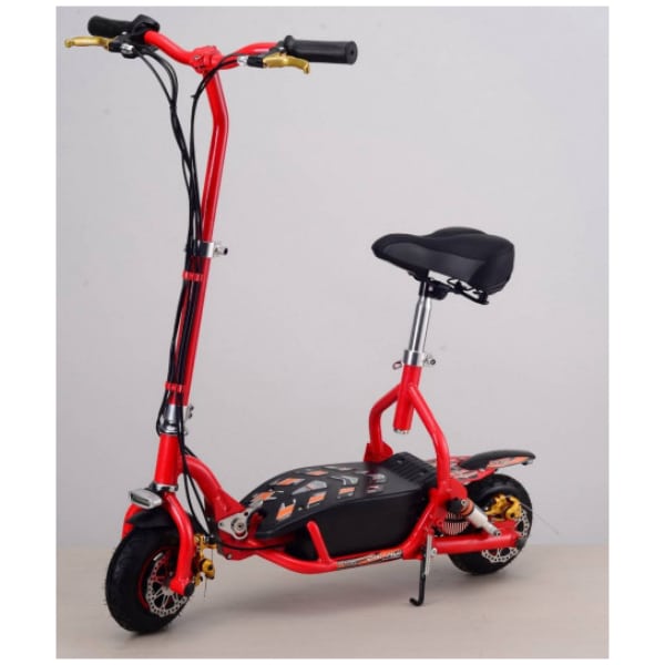 Elektrická koloběžka X-Scooters SMART 350-červená-celá