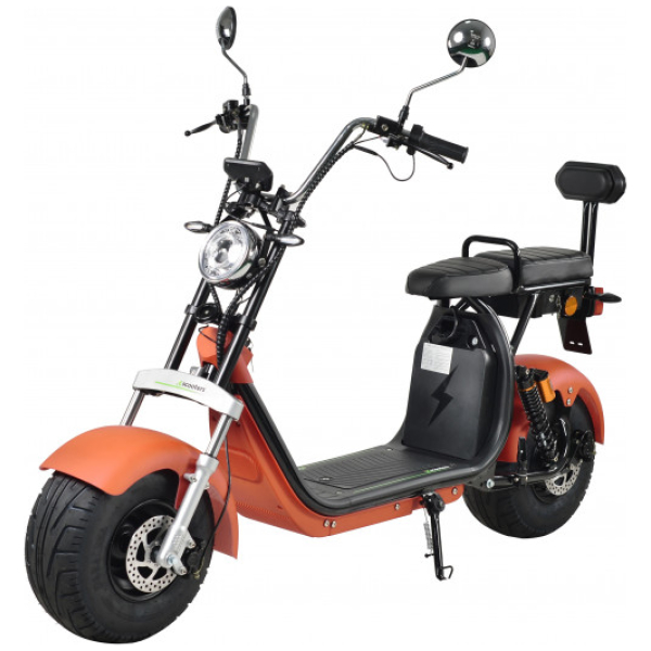 Elektrická koloběžka X-Scooters XR05-orange-zepředu