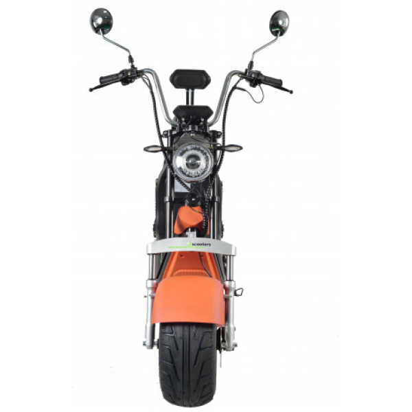 Elektrická koloběžka X-Scooters XR05-orange-řídítka