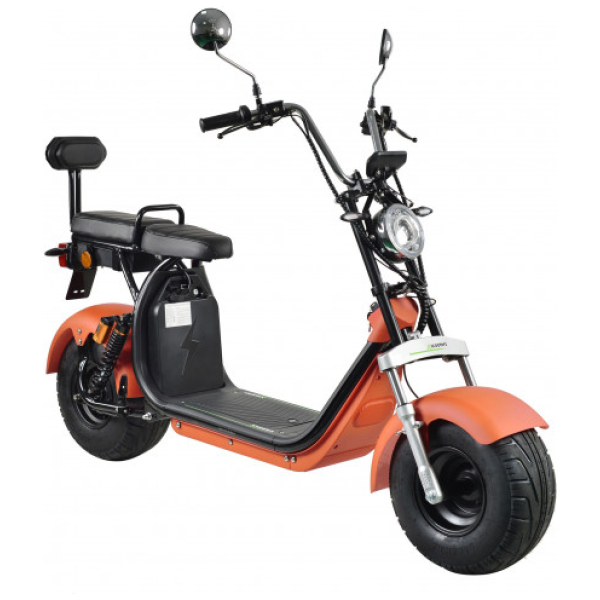 Elektrická koloběžka X-Scooters XR05-orange-zepředu-2