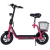 Elektrická koloběžka X-Scooters XS01-růžová-zboku-2