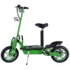 Elektrická koloběžka X-Scooters XT02-zelená-zboku