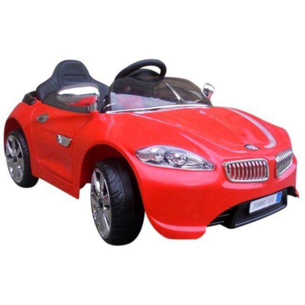 Elektrické autíčko B3 EVA-červené-celé